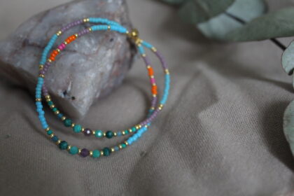 bransoletka na rękę podwójna