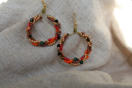 kolcyzki malachit kamienie naturalne