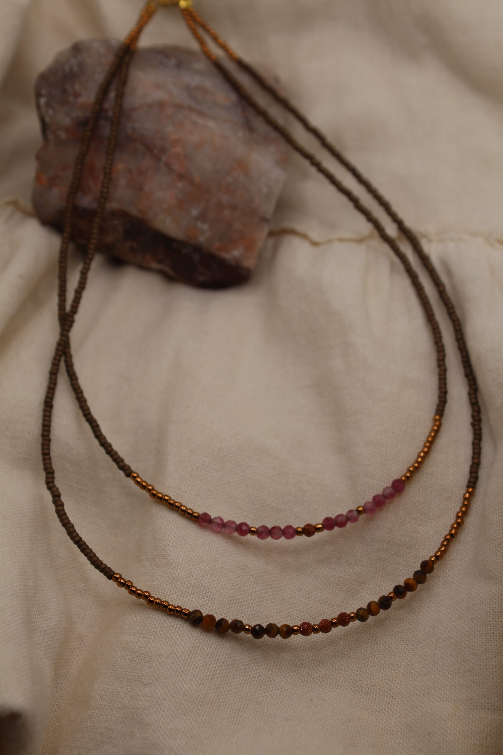 naszyjnik z turmalinem